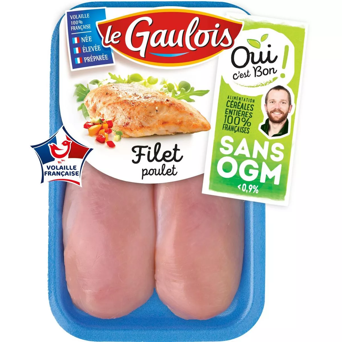 Le Gaulois 2 piece white chicken fillets 300g