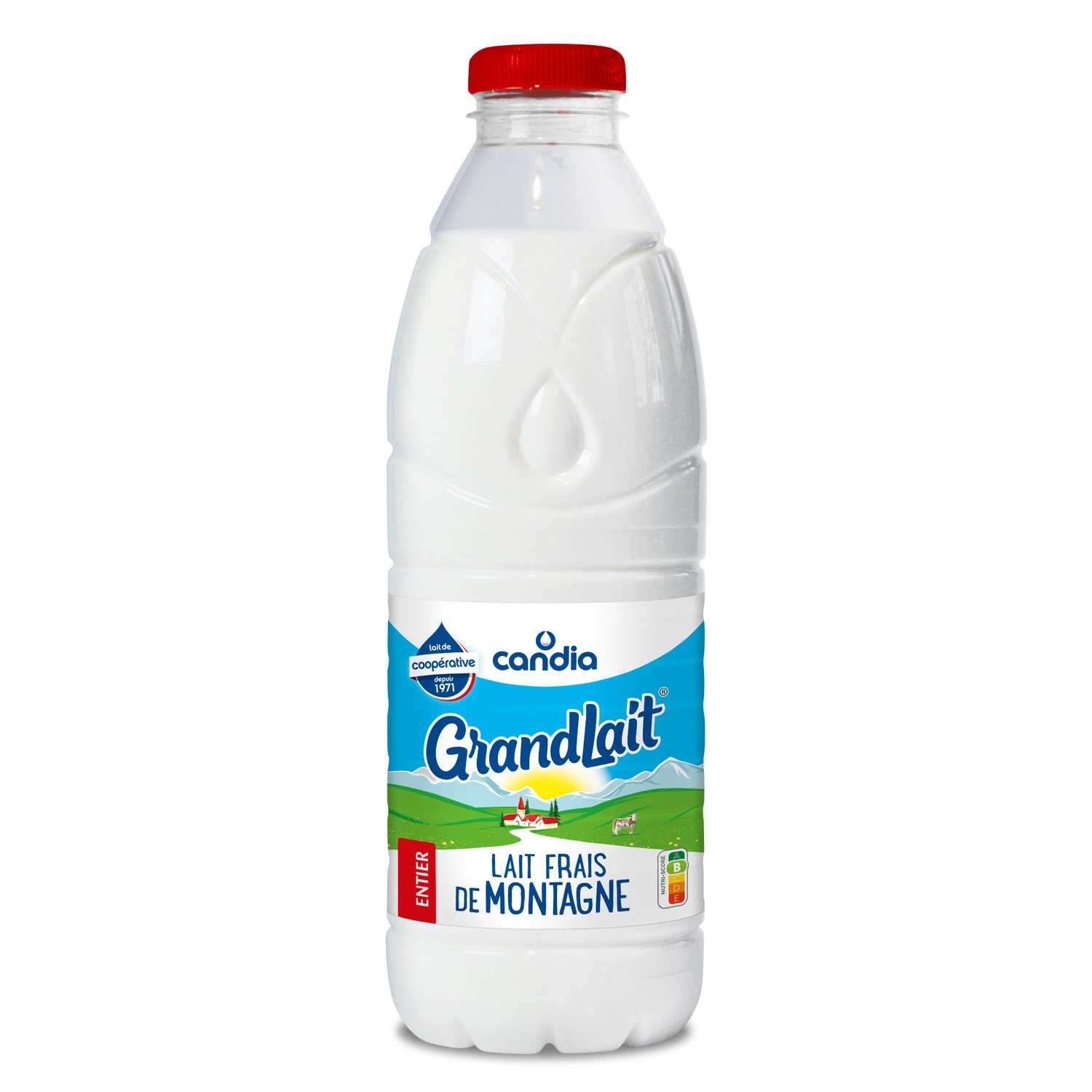 Candia Grandlait Fresh whole milk 1L