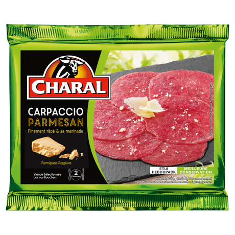 Charal Beef Parmigiano Carpaccio 230g