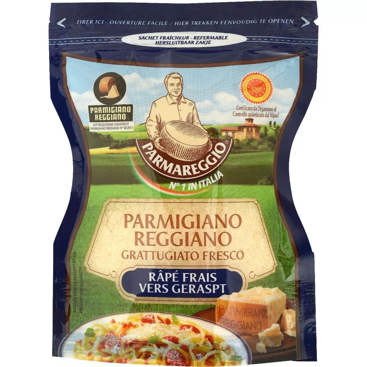 Parmareggio Parmigiano Grated cheese 60g