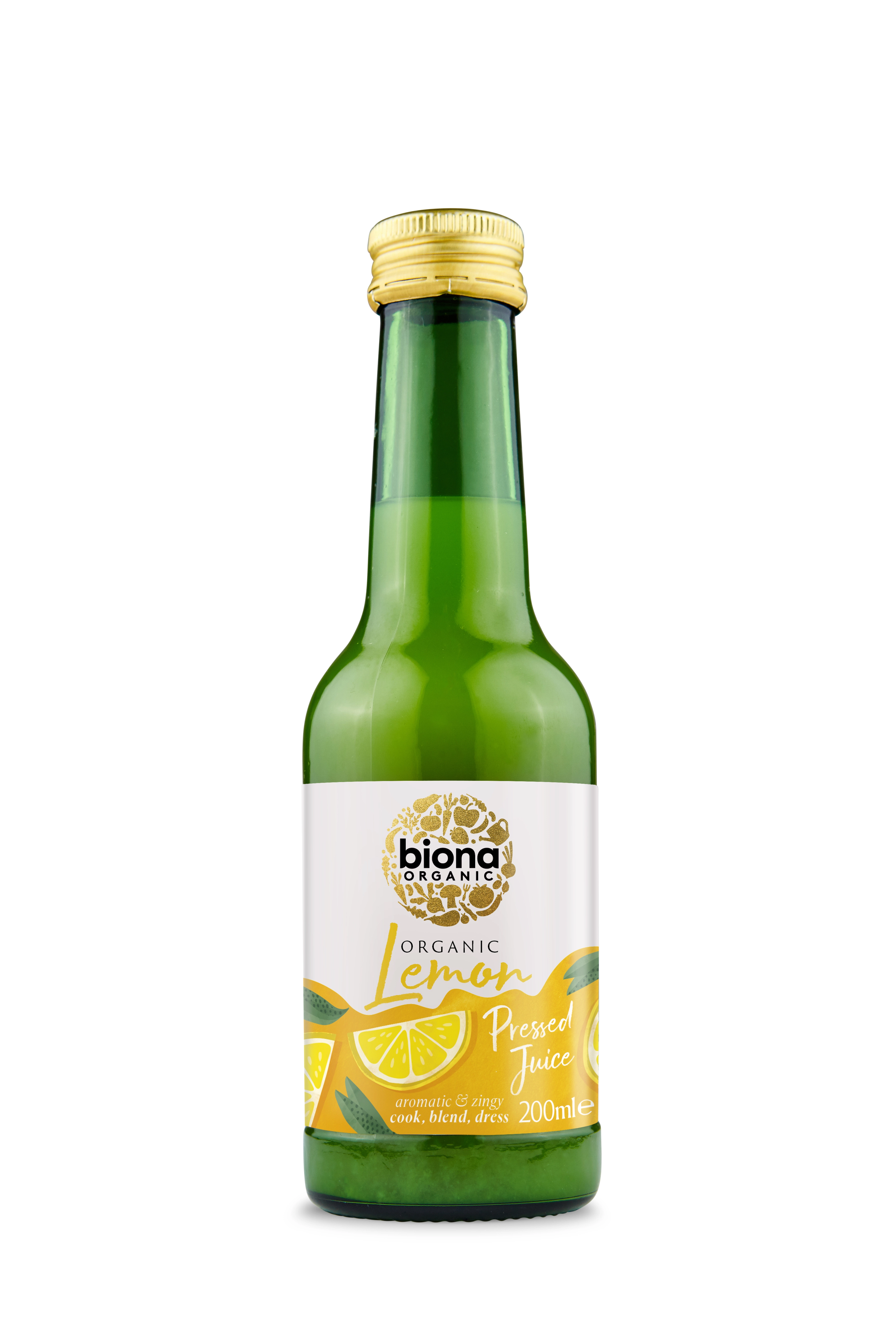 Biona Organic Lemon Juice - Not from concentrate 200ml