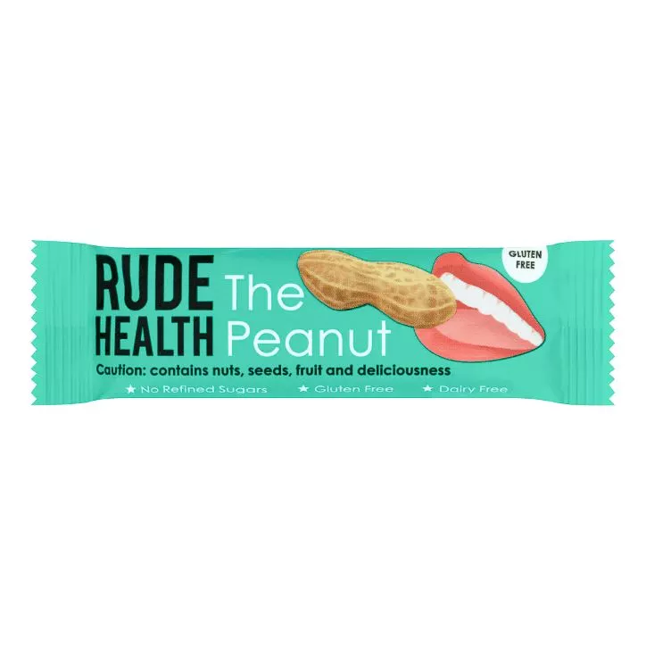 Rude Health The Peanut Snack bar Gluten Free 35g