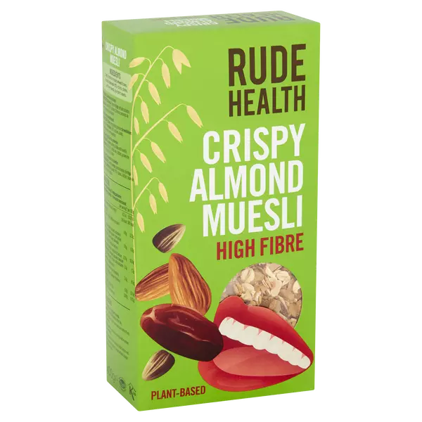 Rude Health Crispy Almond Muesli High Fibre 400g