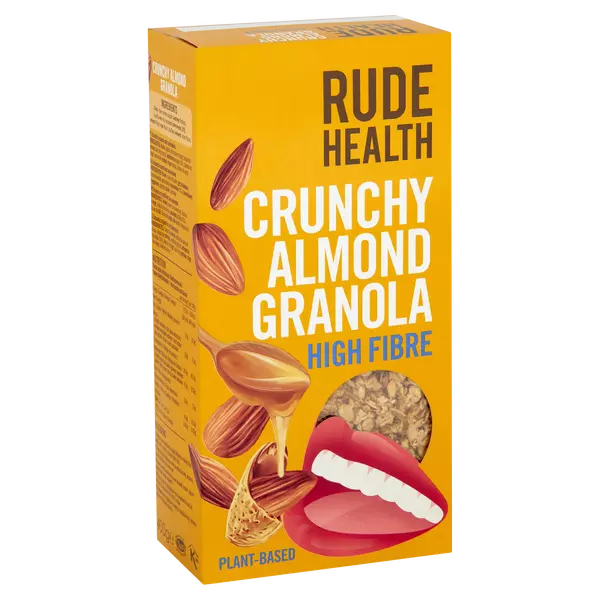 Rude Health Crunchy Almond Granola High Fibre 400g