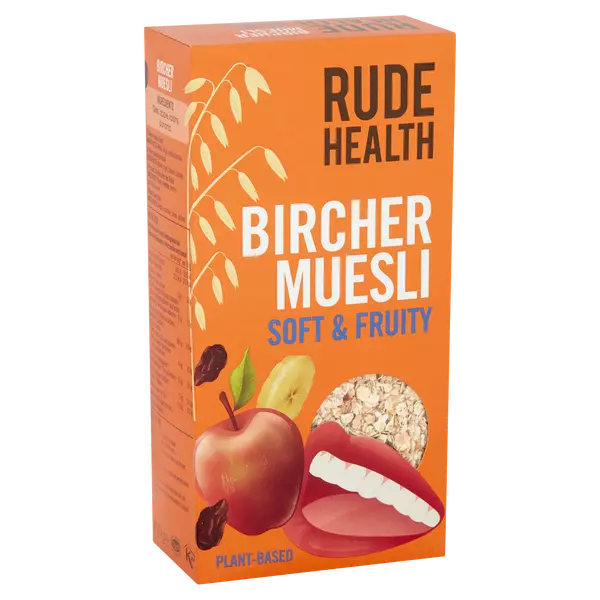 Rude Health Bircher Muesli Soft & Fruity 400g