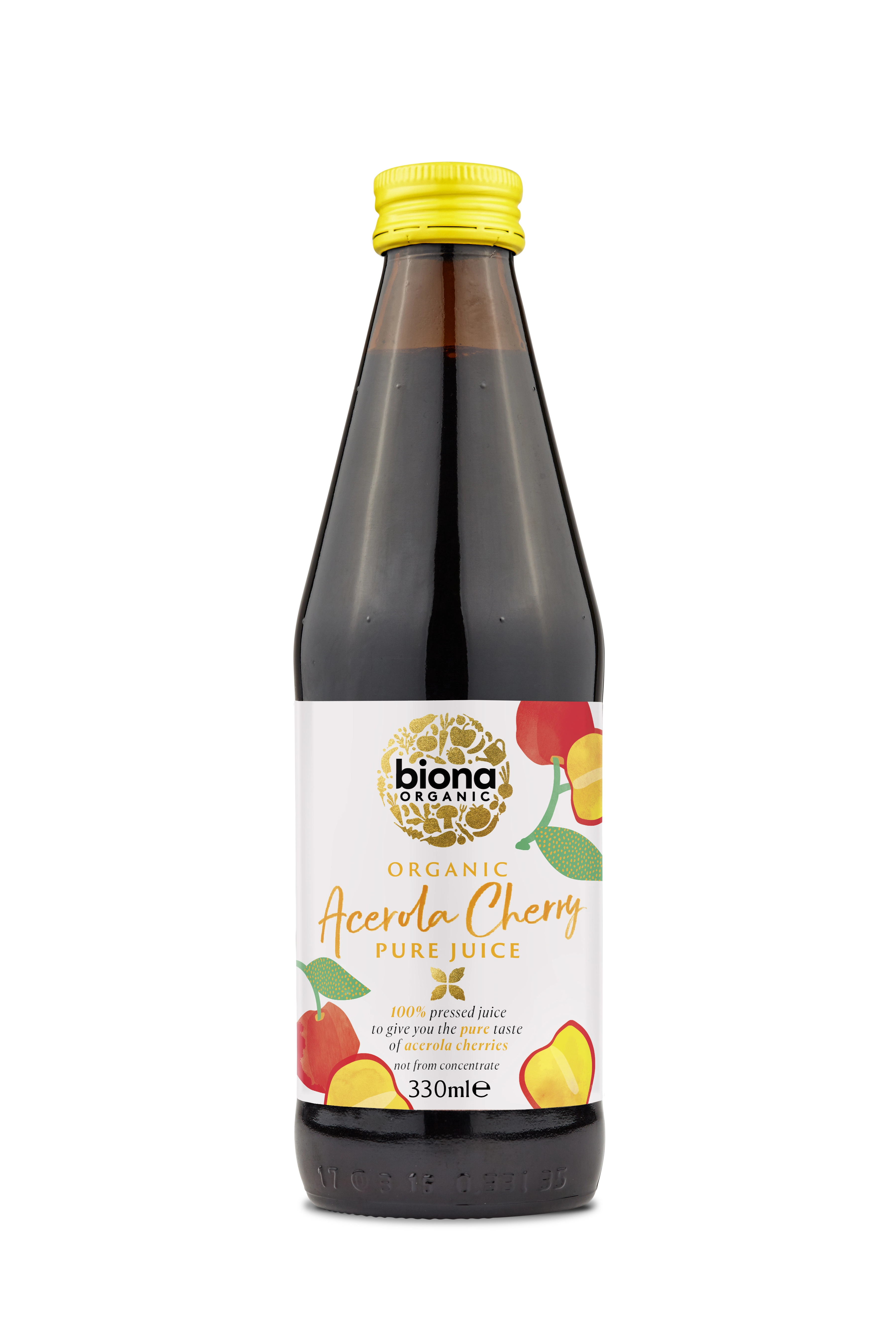 Biona Acerola Cherry Pure SuperJuice - 100% Cherry Organic 33cl