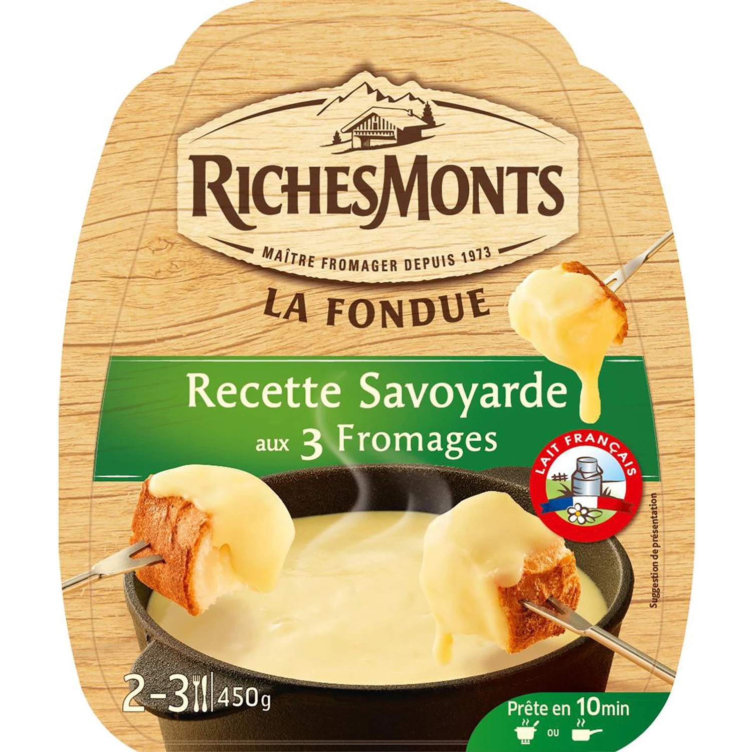 RichesMonts cheese fondue preparation 450g