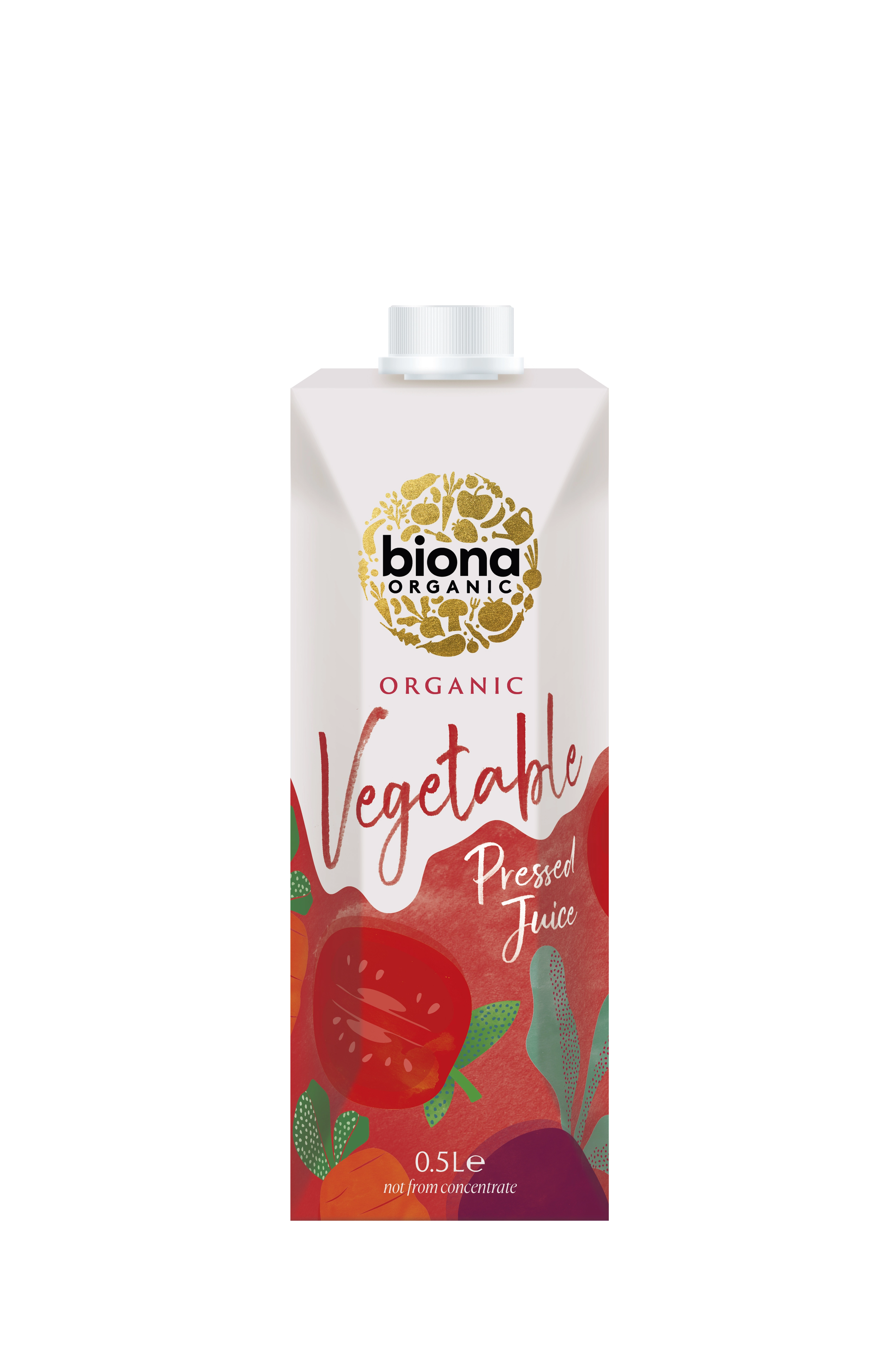 Biona Vegetable Juice - Pressed - Organic - Tetra 50cl