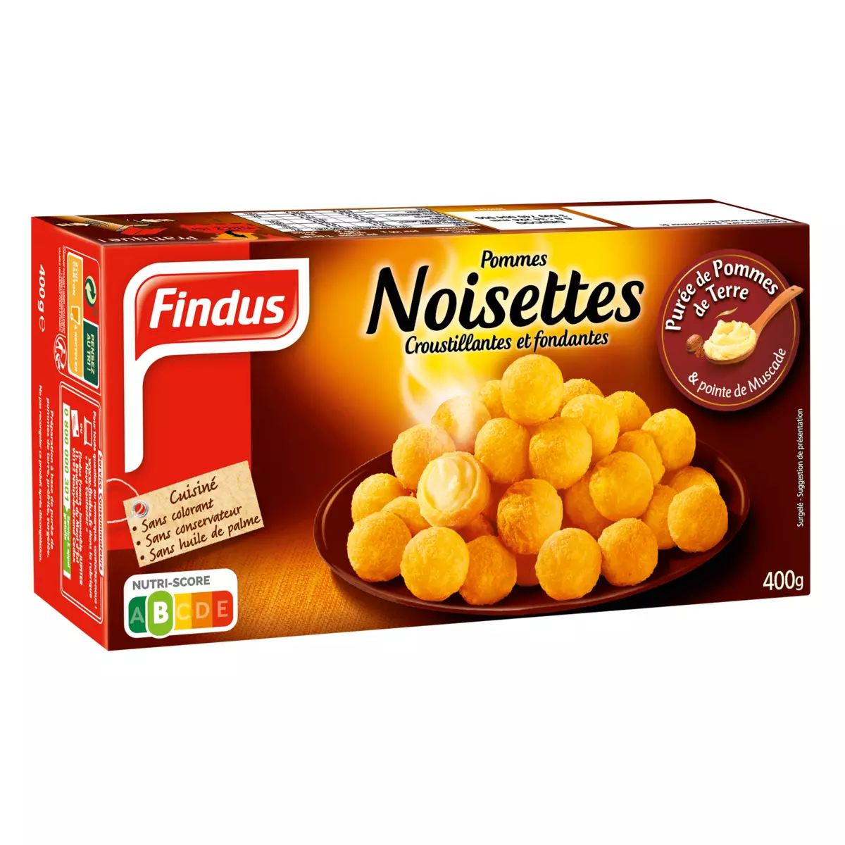 Findus Pommes noisettes 400g