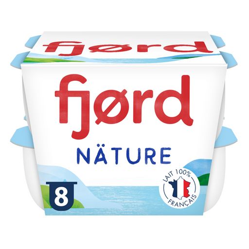 Danone Fjord plain yogurt 8x125g