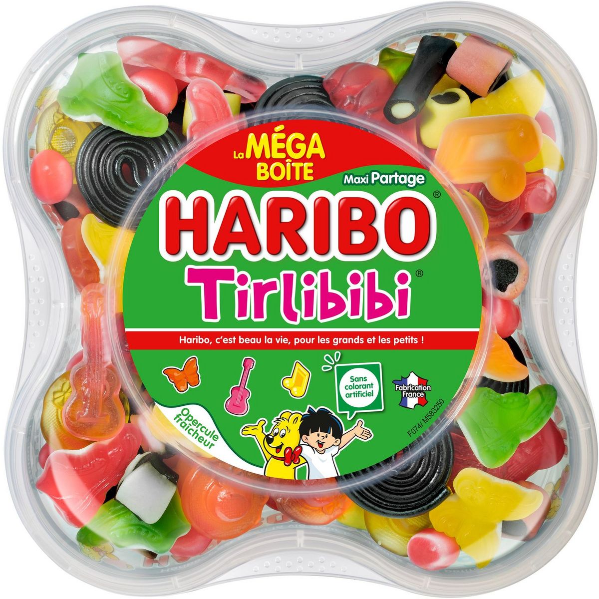 Haribo Tirlibibi Family Size Gelled Candy Assortment 1kg