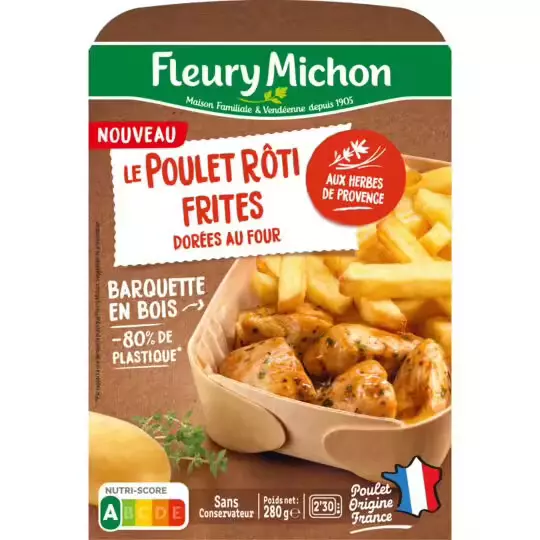 Fleury Michon Fried Roasted Chicken Dish 280g