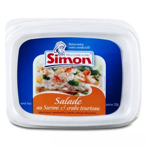 Simon Crabstick & Crab salad 150g