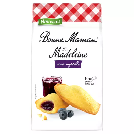 Madeleine Cookies Blueberry  French Madeleines Bonne Maman