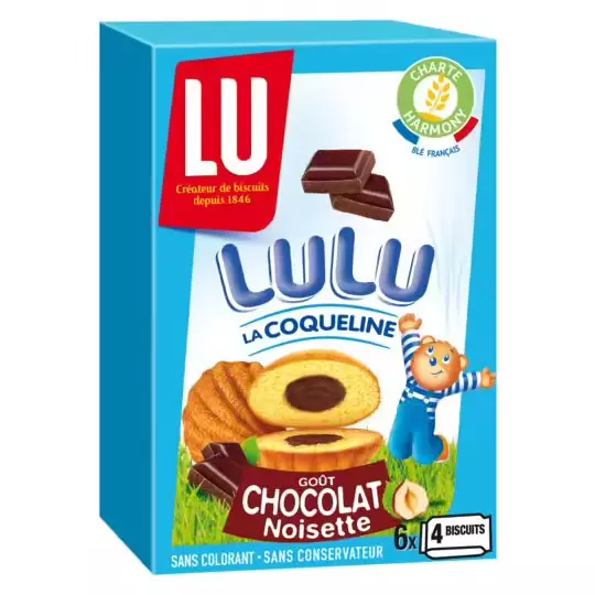 LU Coqueline chocolate 165g