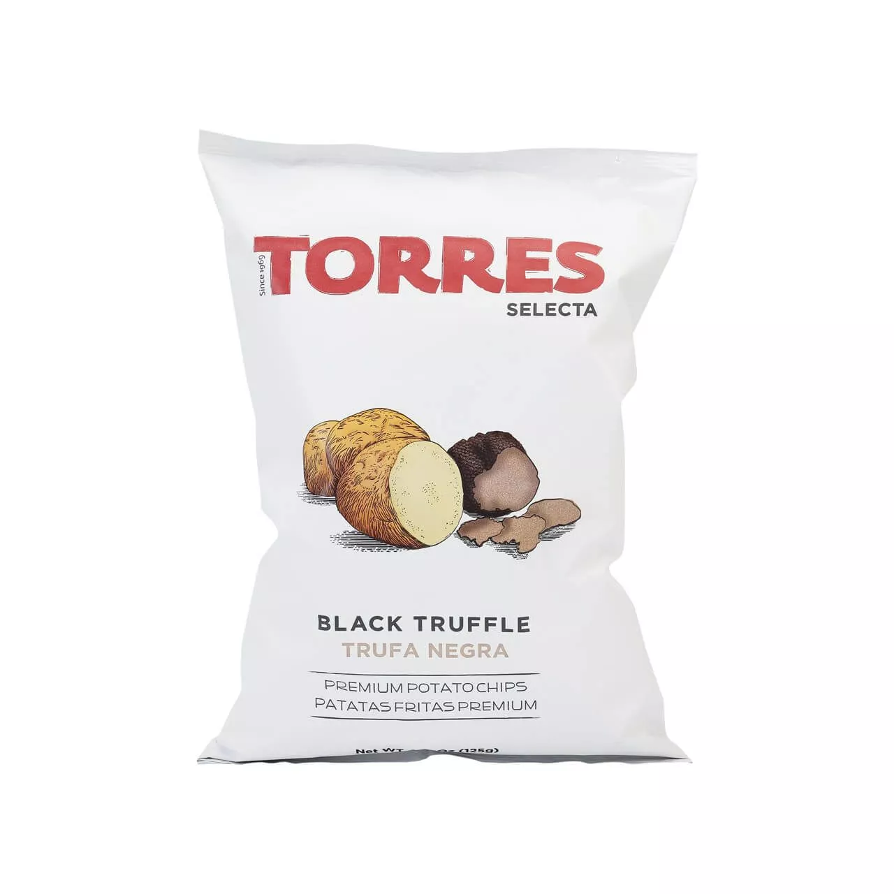 Torres truffle potato crisps 125g