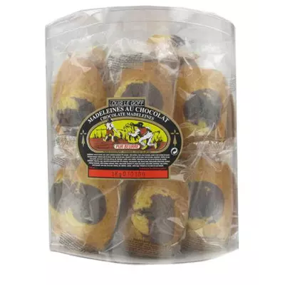 Louis Le Goff Chocolate madeleine individually wrapped 1kg