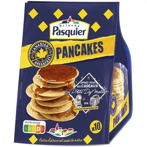 Pasquier Plain Pancakes x10 350g