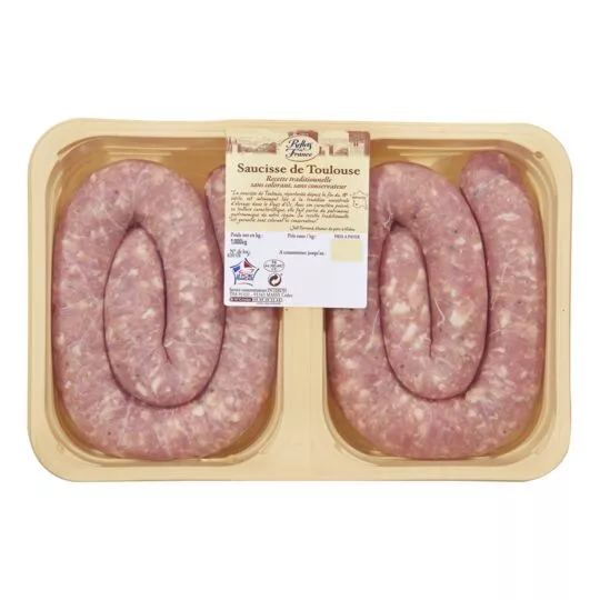 Reflets de France traditional Toulouse sausages 1kg