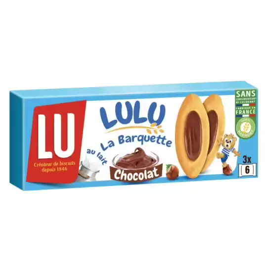 LU Barquette Chocolate 120g