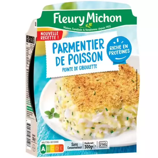 Fleury Michon Fish pie with chives 300g