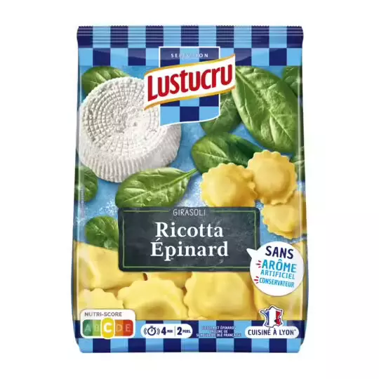 Lustucru Girasoli Ricotta cheese & Spinach 250g