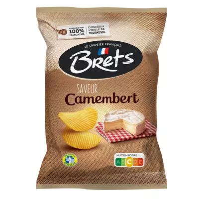 Brets Crisp Camembert Cheese 125g