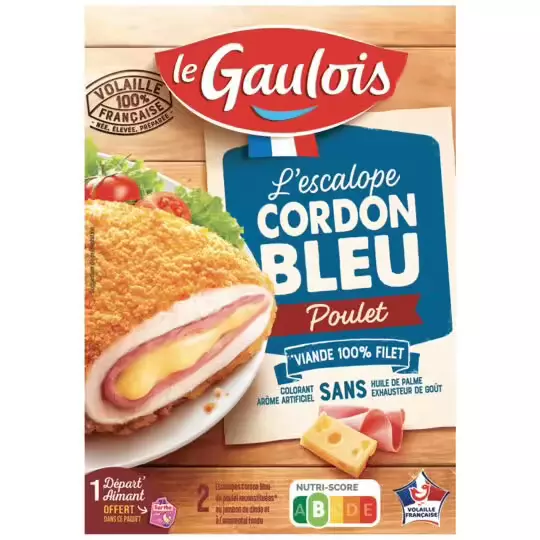 Le Gaulois Chicken Cordon bleu x2 200g