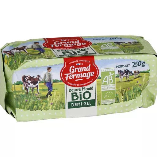 GRAND FERMAGE Beurre salé Noirmoutier - 250g