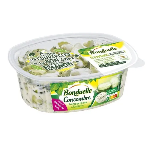 Bonduelle Cucumber salad with cottage cheese 300g