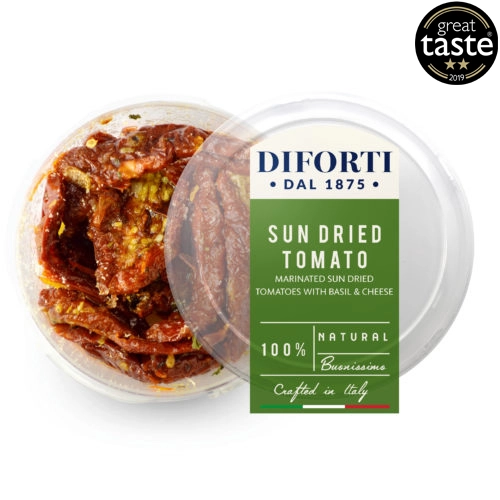 Diforti Sun-dried Tomatoes With Basil and Cheese 180g