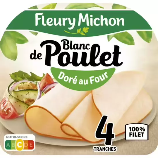 Fleury Michon Chicken Breast x4 slices 160g