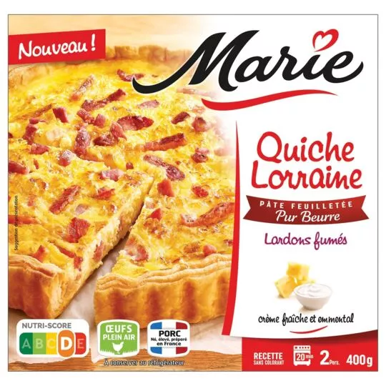 Marie Creme Fraiche's Quiche Lorraine 400g