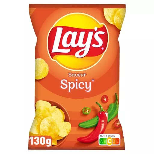 Lays Crisps Spicy 130g