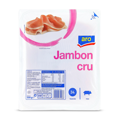 Aro Raw Ham 500g