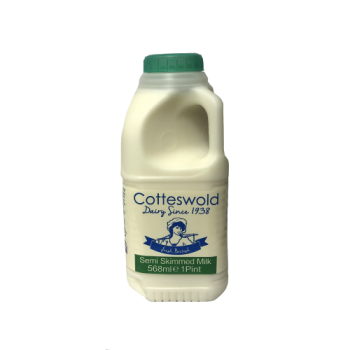 Cotteswold Fresh Semi-Skimmed Milk 568ml