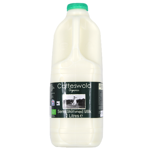Cotteswold Fresh Organic Semi-Skimmed Milk 2L
