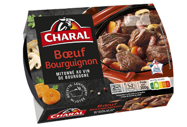 Charal Beef Bourguigon cooked with burgundy wine x1 300g