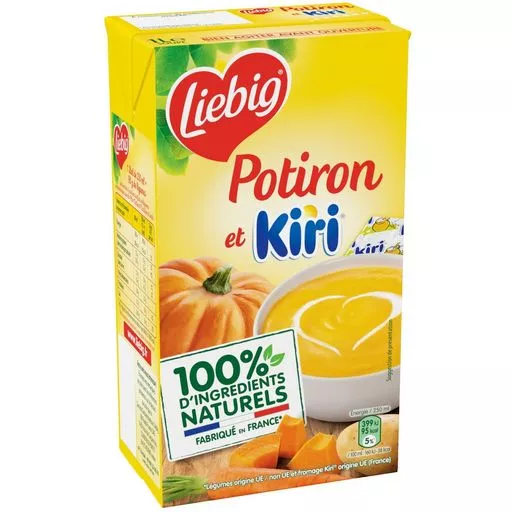 Liebig Pumpkin soup with Kiri cheese 1L