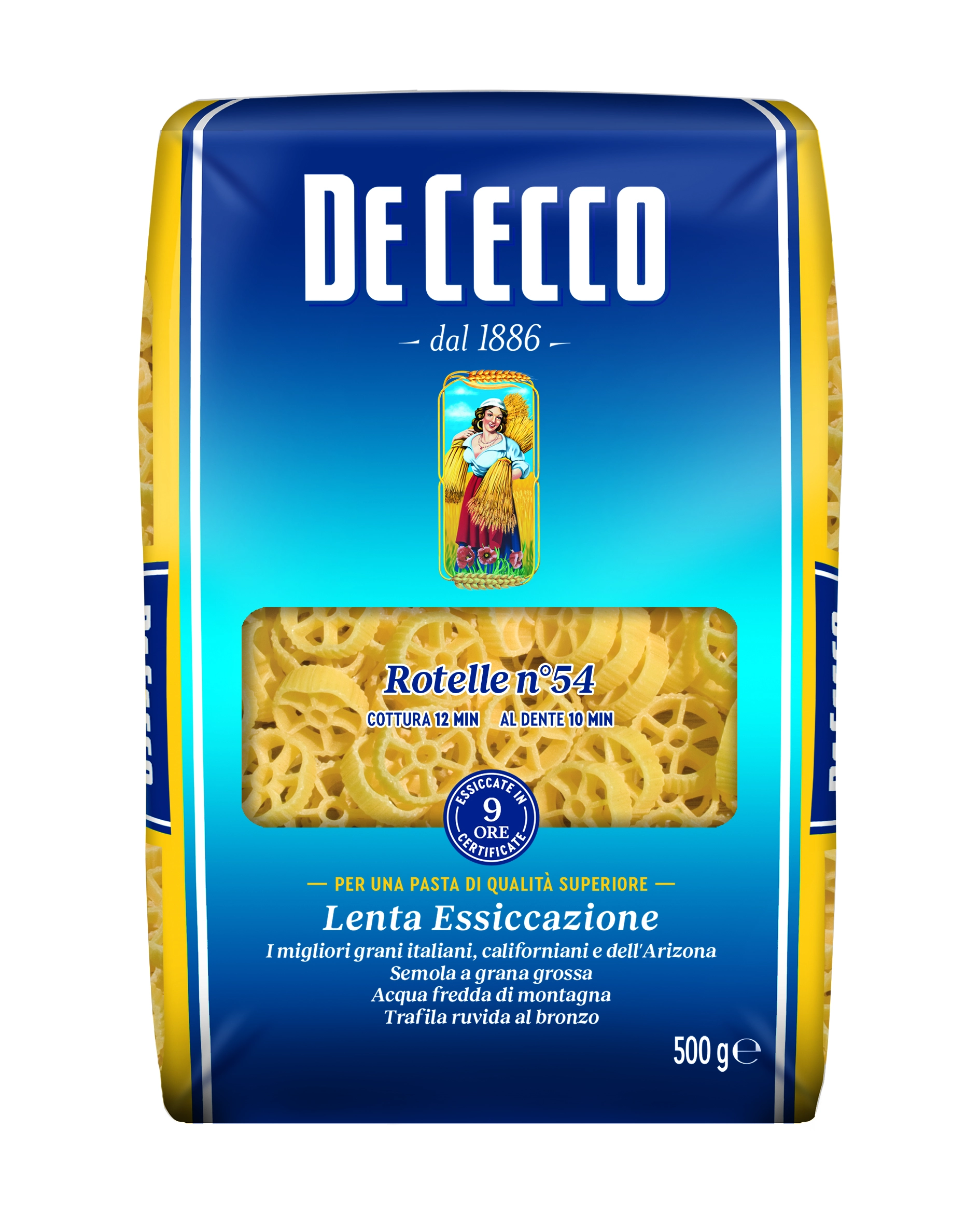 De Cecco Rotelle pasta N54 500g