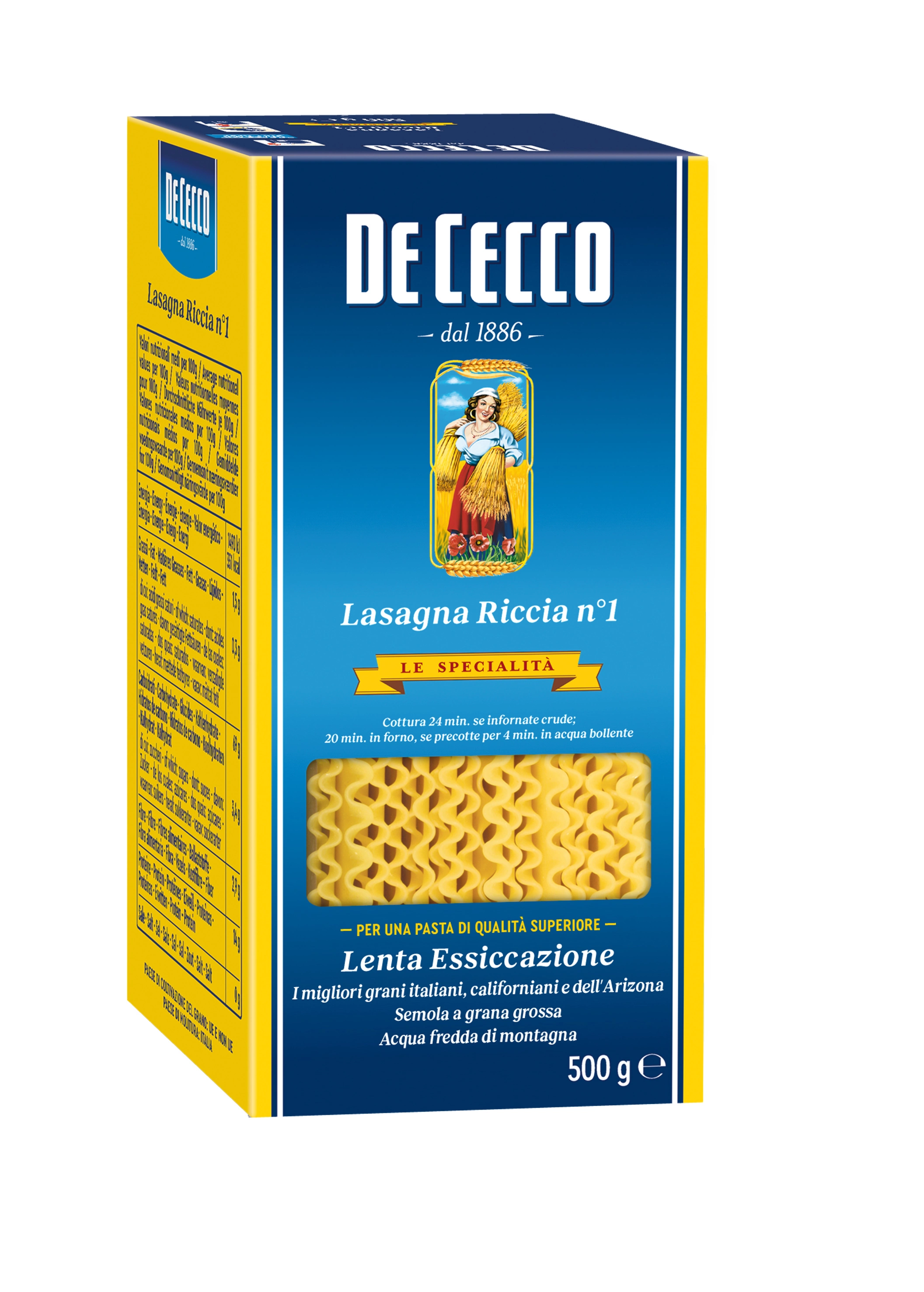 De Cecco Lasagna N1 500g