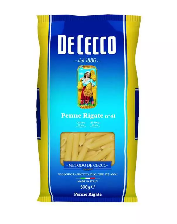 De Cecco Penne Rigate pasta N41 500g