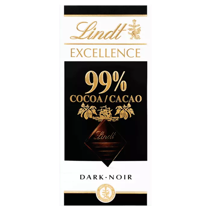 Lindt Excellence Dark 99% 50g