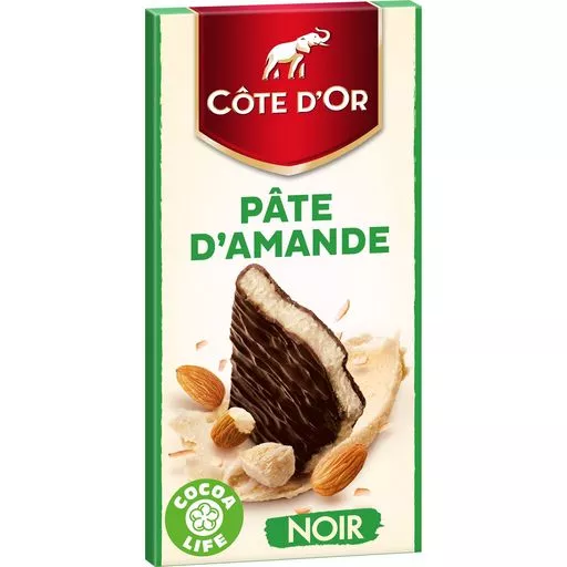 Cote d'or Dark chocolate filled with almond paste 150g