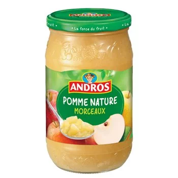Andros Plain apple stewed with apple chunks 740g