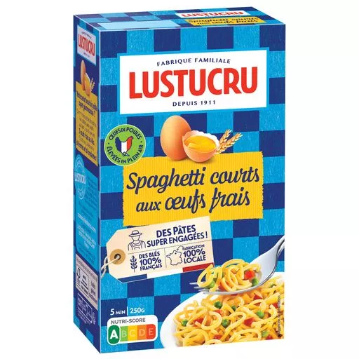 Lustucru Short eggs Spaghetti 250g