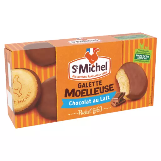 ⇒ St Michel Soft Galette with milk chocolate • EuropaFoodXB • Buy