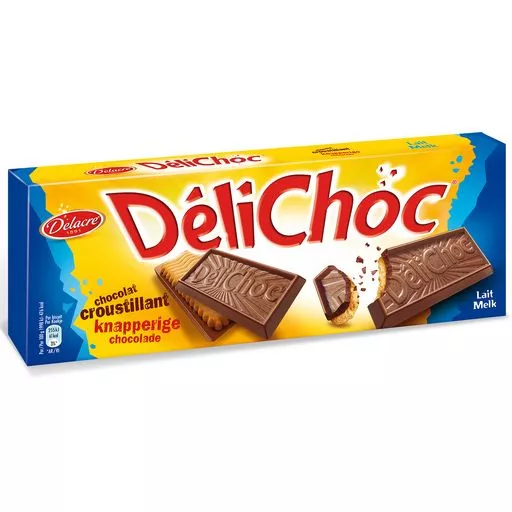 Delacre Delichoc milk chocolate 150g