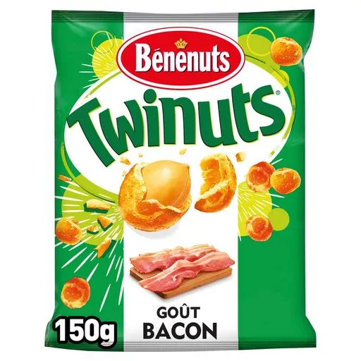 Benenuts Bacon Twinuts peanuts 150g