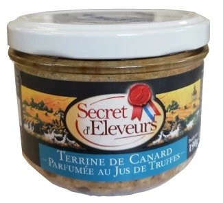 Secret d’Eleveurs Duck terrine  with black truffle juice 190g